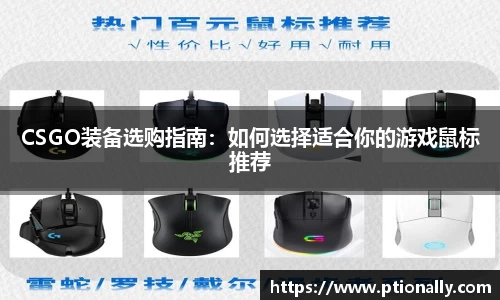 CSGO装备选购指南：如何选择适合你的游戏鼠标推荐